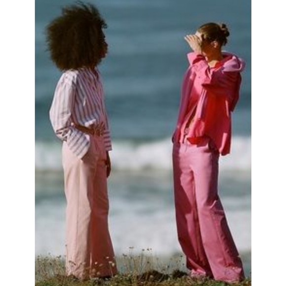 44. NWOT J.Crew Full-length Sydney wide-leg pant in lightweight chino - Picture 6 of 11